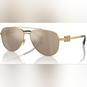 Versace Gold Sunglasses (Technically Kids But Also Fits Smaller Women)